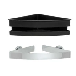 Tiger Noon Hoek Douchemand 22 X 8 X 22 Cm Chroom -Badkamer Verkoop Winkel 123 1013