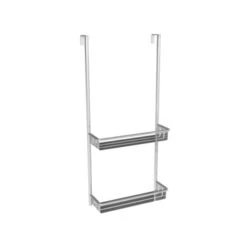 Allibert Coperblink Doucherek Met 2 Plankjes RVS