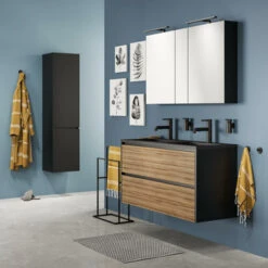 Tiger Zeepdispenser Noon Medium Zwart -Badkamer Verkoop Winkel 123 1105