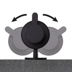 Tiger Zeepdispenser Hangend Tune Zwart -Badkamer Verkoop Winkel 123 1120