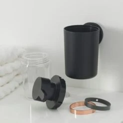 Tiger Zeepdispenser Urban Hangend Zwart 18 Tiger Zeepdispenser Urban Hangend Zwart -Badkamer Verkoop Winkel 123 1142