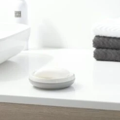 Sealskin Schaal Sphere Porcelein Licht Grijs -Badkamer Verkoop Winkel 123 1180