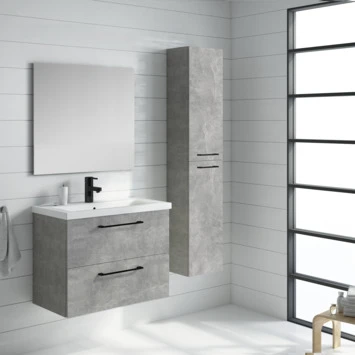 Atlantic Kolomkast Sienna Beton 4 Atlantic Kolomkast Sienna Beton - Afbeelding 2