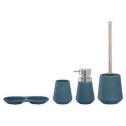 Sealskin Zeepbakje Conical Porselein Blauw -Badkamer Verkoop Winkel 123 1235