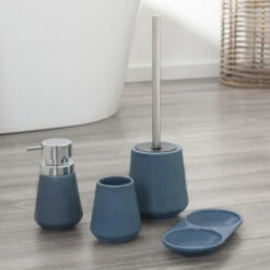 Sealskin Zeepbakje Conical Porselein Blauw -Badkamer Verkoop Winkel 123 1236