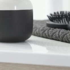 Sealskin Zeepdispenser Sphere Porcelein Zwart -Badkamer Verkoop Winkel 123 1245