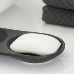 Sealskin Zeepbakje Conical Porselein Zwart 12 Sealskin Zeepbakje Conical Porselein Zwart -Badkamer Verkoop Winkel 123 1248