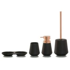 Sealskin Zeepbakje Conical Porselein Zwart 13 Sealskin Zeepbakje Conical Porselein Zwart -Badkamer Verkoop Winkel 123 1249