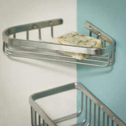 Tiger Zeepbakje Exquisit Voor Hoek Hangend RVS -Badkamer Verkoop Winkel 123 1278