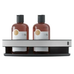 Tiger Hoekdouchemand Cooper 21 Cm RVS/zwart -Badkamer Verkoop Winkel 123 1357