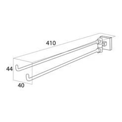 Tiger Handdoekrek Melbourne Met Draaibare Armen Chroom 9 Tiger Handdoekrek Melbourne Met Draaibare Armen Chroom -Badkamer Verkoop Winkel 123 1366