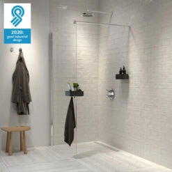 Tiger Douchemand Voor Douchewand 2-store Zwart -Badkamer Verkoop Winkel 123 1380