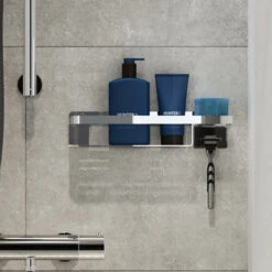 Tiger Douchemand Met Haak Caddy Chroom -Badkamer Verkoop Winkel 123 1418