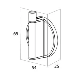 Tiger Haak Tune Messing Zwart 27 Tiger Haak Tune Messing Zwart -Badkamer Verkoop Winkel 123 1443