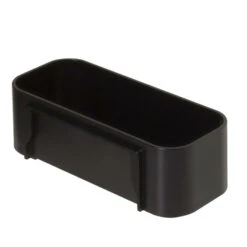 Tiger Wandrek/douchemand 2-store 25cm Zwart -Badkamer Verkoop Winkel 123 1448