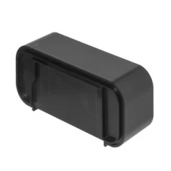 Tiger Wandrek/douchemand 2-store 25cm Zwart -Badkamer Verkoop Winkel 123 1449