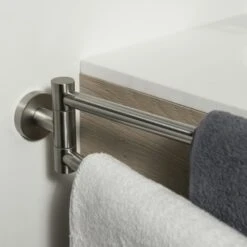 Tiger Dubbel Handdoekrek Boston Met Draaibare Armen RVS -Badkamer Verkoop Winkel 123 1472