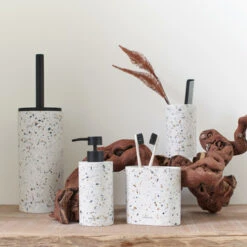 Sealskin Tandenborstelbeker Blend Terrazzo Staand -Badkamer Verkoop Winkel 123 1519