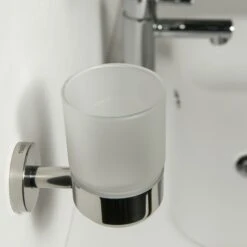 Tiger Bekerhouder Boston Met Beker Chroom 8 Tiger Bekerhouder Boston Met Beker Chroom -Badkamer Verkoop Winkel 123 1531