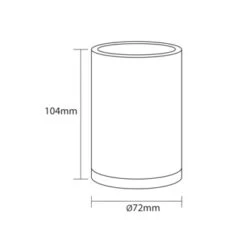 Sealskin Beker Grace Wit -Badkamer Verkoop Winkel 123 1563