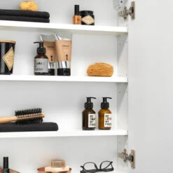 Tiger Spiegelkast S-Line 80cm Sneeuwwit -Badkamer Verkoop Winkel 123 169