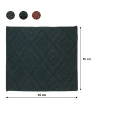 Sealskin Badmat Aztec 60x60cm Donkergroen -Badkamer Verkoop Winkel 123 1729