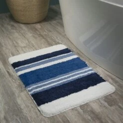 Sealskin Badmat Soffice Blauw 60x90 Cm 9 Sealskin Badmat Soffice Blauw 60x90 Cm -Badkamer Verkoop Winkel 123 1736