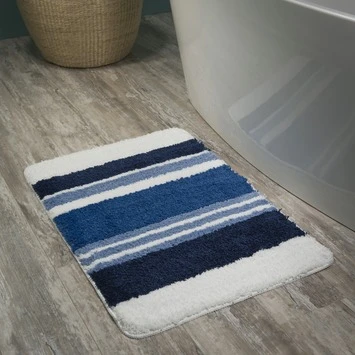 Sealskin Badmat Soffice Blauw 60x90 Cm 5 Sealskin Badmat Soffice Blauw 60x90 Cm - Afbeelding 3