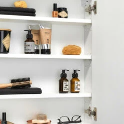 Tiger Spiegelkast S-Line 60cm Sneeuwwit -Badkamer Verkoop Winkel 123 188