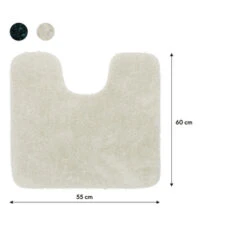 Sealskin Toiletmat Angora 55x60cm Off-white -Badkamer Verkoop Winkel 123 1923