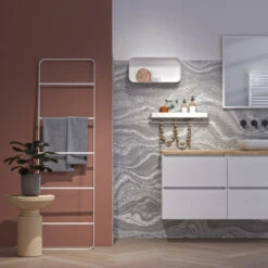 Tiger S-line Frame Spiegel 60x70 Cm Mat Wit -Badkamer Verkoop Winkel 123 2015