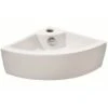 Handenwasser Hera 31,5x31,5x12,4cm Wit -Badkamer Verkoop Winkel 123 2038