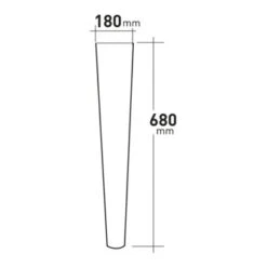 Van Marcke Odyssee Zuil 68cm -Badkamer Verkoop Winkel 123 2053