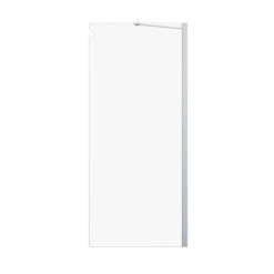 Sealskin Inloopdouche Hooked 90x200cm Hoogglans Aluminium -Badkamer Verkoop Winkel 123 2176