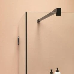 Sealskin Inloopdouche I AM A1 100x200 Cm Zwart -Badkamer Verkoop Winkel 123 2198