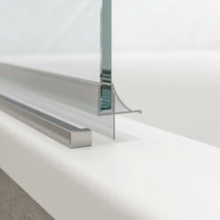 Sealskin Badwand Hooked 75x140cm Hoogglans Aluminium -Badkamer Verkoop Winkel 123 2215