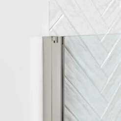 Sealskin Badwand Hooked 75x140cm Hoogglans Aluminium -Badkamer Verkoop Winkel 123 2217