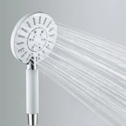 Tiger Regendoucheset Akcent Met Kraan Chroom Wit -Badkamer Verkoop Winkel 123 2308