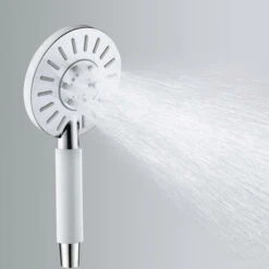 Tiger Regendoucheset Akcent Met Kraan Chroom Wit -Badkamer Verkoop Winkel 123 2309