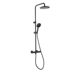 Tiger Regendoucheset Akcent Met Thermostatisch Kraan Zwart -Badkamer Verkoop Winkel 123 2324