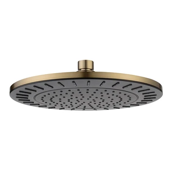 Tiger Regendoucheset Akcent Zwart/messing Incl Kraan En Handdouche Met 3 Straalstanden 5 Tiger Regendoucheset Akcent Zwart/messing Incl Kraan En Handdouche Met 3 Straalstanden - Afbeelding 3