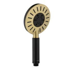 Tiger Regendoucheset Akcent Zwart Messing -Badkamer Verkoop Winkel 123 2561