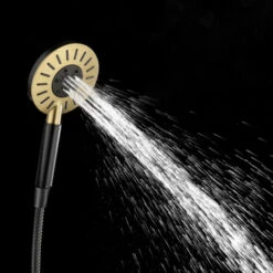 Tiger Regendoucheset Akcent Zwart Messing -Badkamer Verkoop Winkel 123 2563