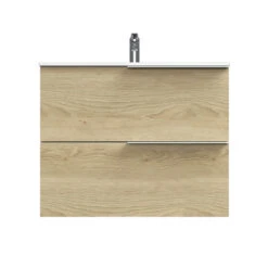 Tiger Badmeubelset Pocket 80 Cm Met 2 Lades Naturel Eik -Badkamer Verkoop Winkel 123 260