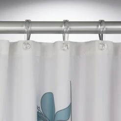 Sealskin Douchegordijn Orchid Blauw 200x180 Cm -Badkamer Verkoop Winkel 123 2664