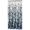 Sealskin Douchegordijn Pixel Textiel Zwart 200x180 Cm -Badkamer Verkoop Winkel 123 2666