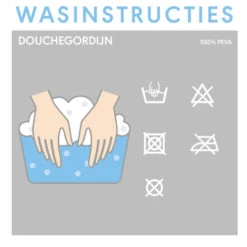 Sealskin Douchegordijn Bubbles Aqua PVC 200x180 Cm -Badkamer Verkoop Winkel 123 2698