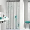 Sealskin Douchegordijn Vento Aqua 180x200 Cm 2 Sealskin Douchegordijn Vento Aqua 180x200 Cm -Badkamer Verkoop Winkel 123 2704