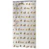 Sealskin Douchegordijn Duckling Geel PVC 200x180 Cm -Badkamer Verkoop Winkel 123 2725