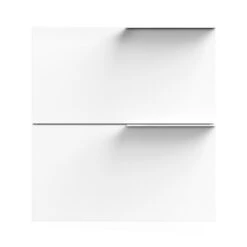 Tiger Badmeubelset Pocket 60 Cm Met 2 Lades Wit Incl. Looppoten -Badkamer Verkoop Winkel 123 275